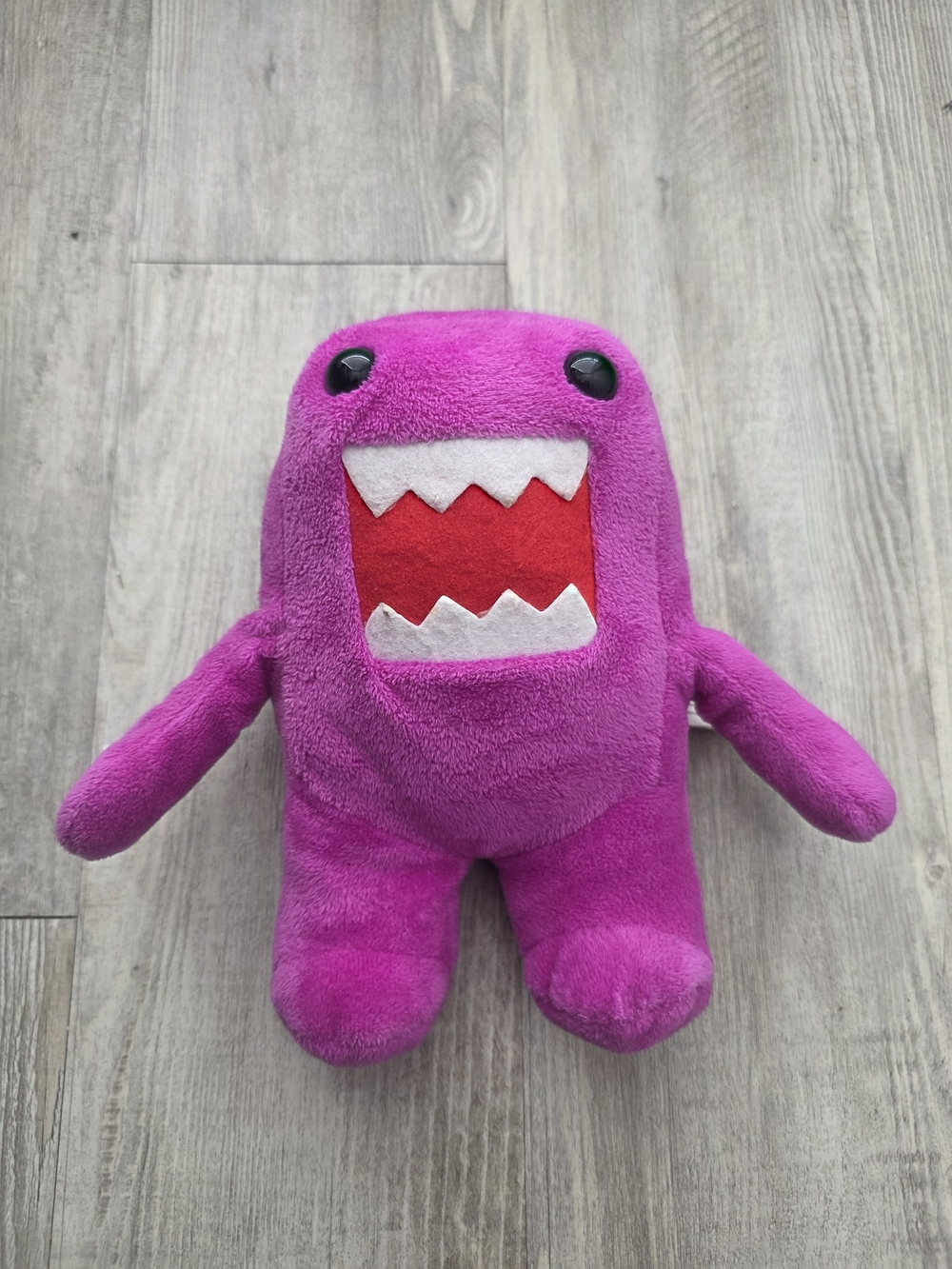 Kellytoy Domo Domo-Kun Purple Plush Stuffed Animal Toy